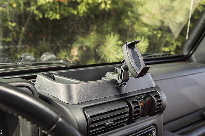 Rugged Ridge Dash Multi-Mount W/Phone Holder 97-06 Jeep Wrangler Dash & Interior Trim Rugged Ridge