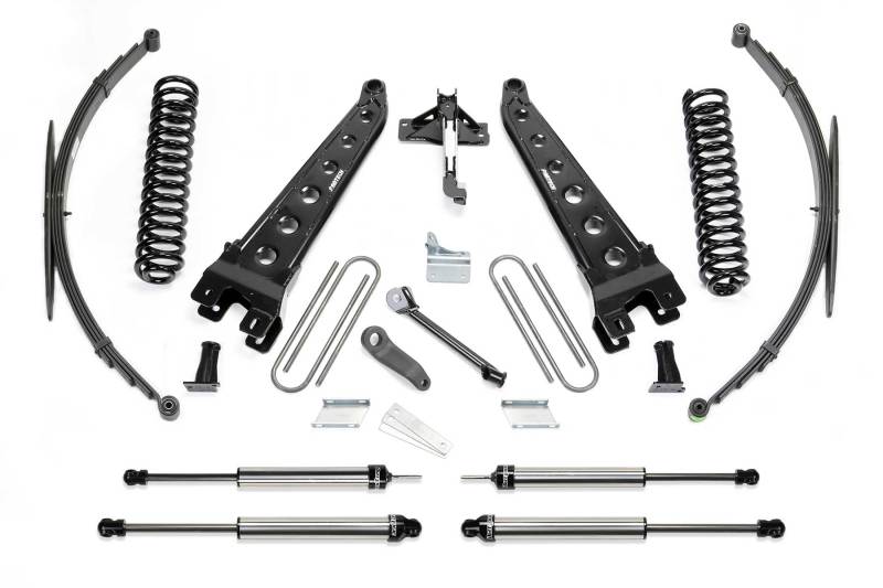 Fabtech 08-16 Ford F250/350 4WD 8in Rad Arm Sys w/Coils & Rr Lf Sprngs & Dlss Shks Lift Kits Fabtech