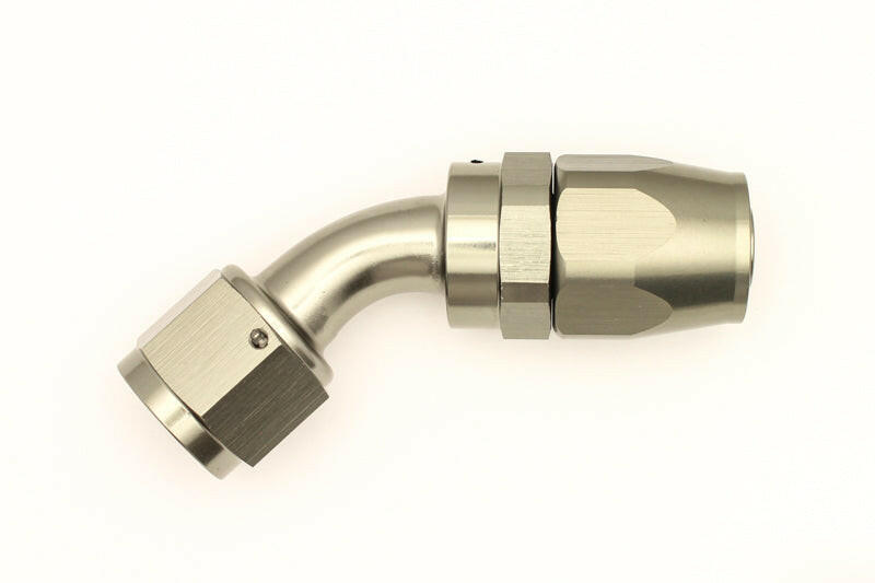 DeatschWerks 10AN Female Swivel 45-Degree Hose End CPE Fittings DeatschWerks