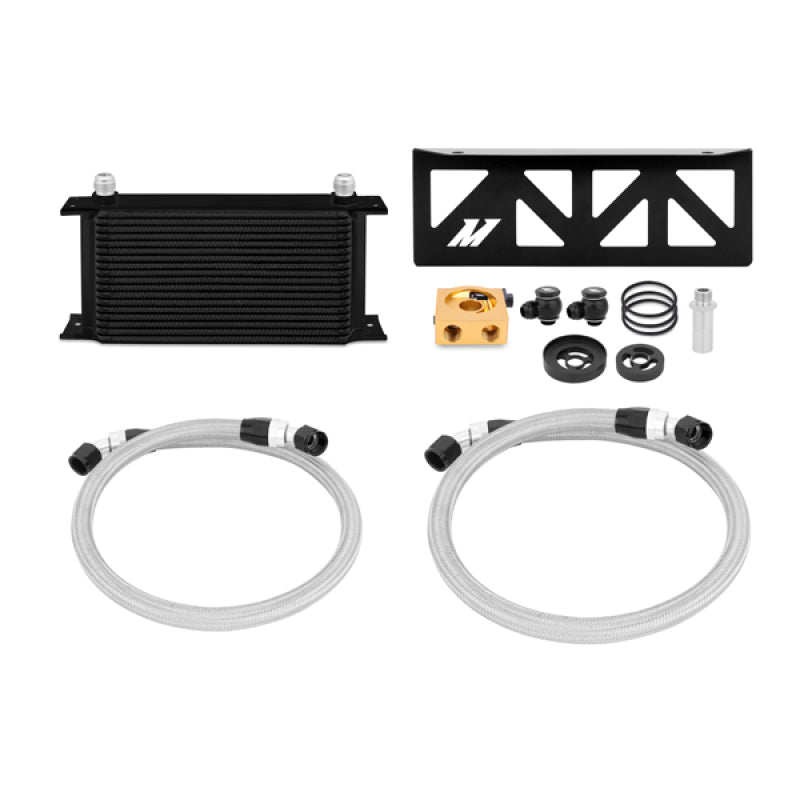 Mishimoto 13+ Subaru BRZ/Scion FR-S Thermostatic Oil Cooler Kit - Black Oil Coolers Mishimoto
