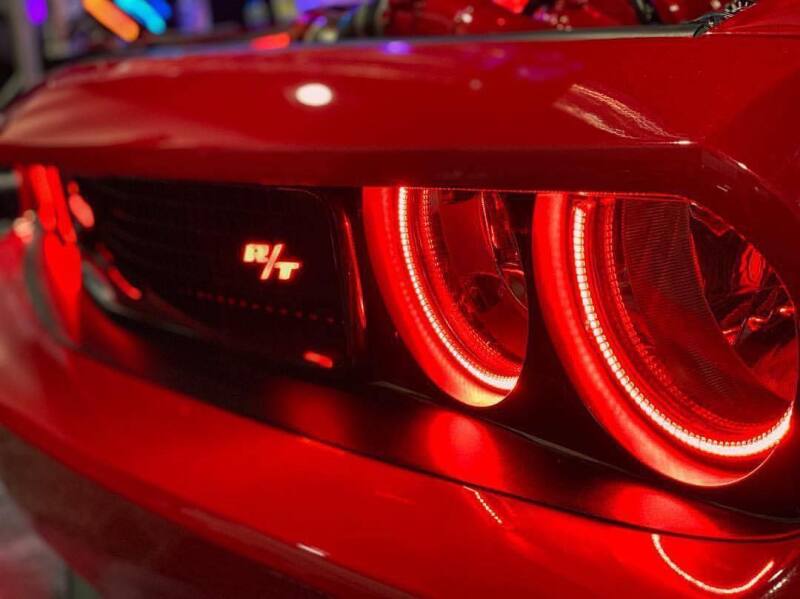 Oracle 08-14 Dodge Challenger Dynamic Surface Mount Headlight Halo Kit - - Dynamic Fog Lights ORACLE Lighting