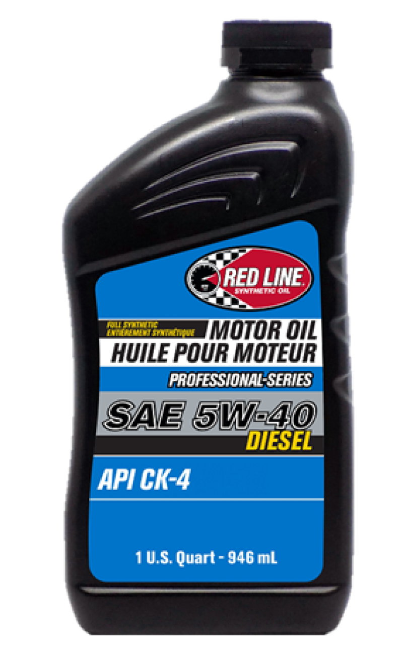 Red Line Pro-Series Diesel CK4 5W40 Motor Oil - Quart Motor Oils Red Line