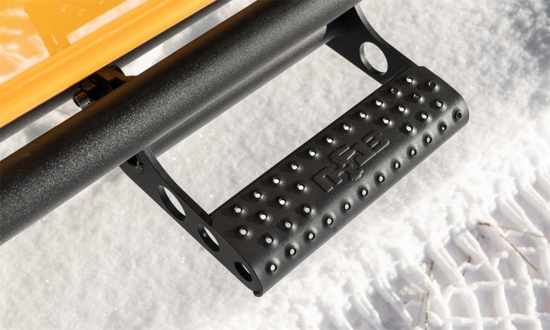 N-Fab RKR Step System 2021 Ford Bronco 4 Door - Tex. Black - 1.75in Body Armor & Rock Rails N-Fab