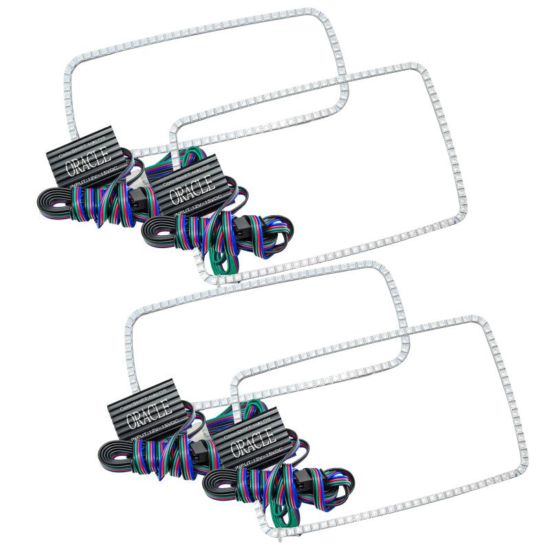 Oracle Ford F250 08-10 Halo Kit - ColorSHIFT w/o Controller Headlights ORACLE Lighting