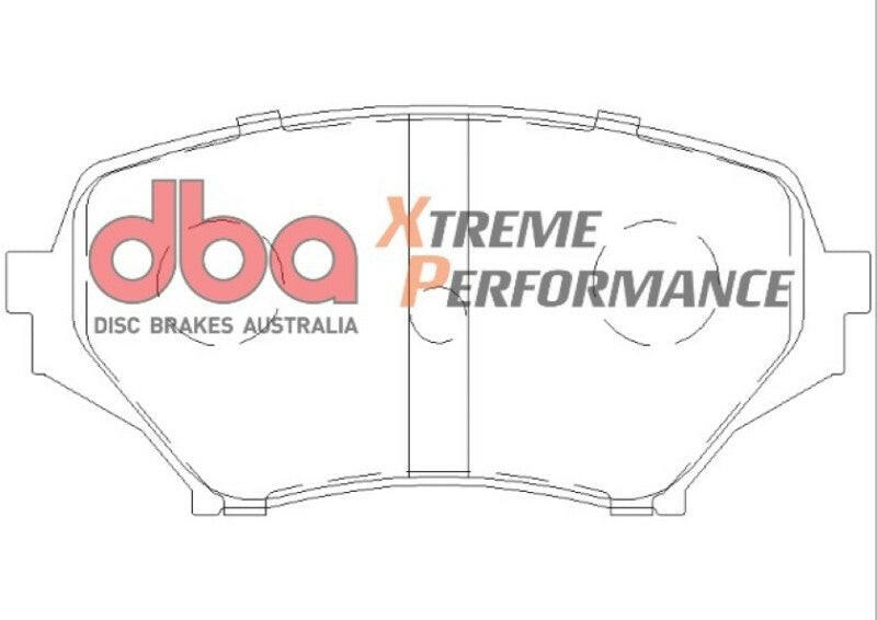 DBA 06-10 Mazda Miata Mx-5 XP650 Front Brake Pads Brake Pads - Performance DBA