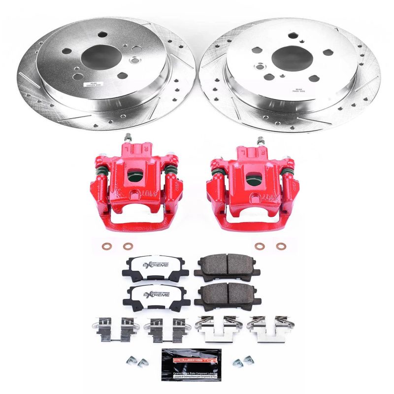 Power Stop 04-06 Lexus RX330 Rear Z36 Truck & Tow Brake Kit w/Calipers Brake Kits - Performance D&S PowerStop