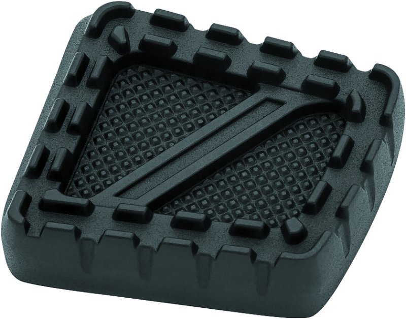 Kuryakyn Riot Brake Pedal Pad FX Models Satin Black Pedals Kuryakyn