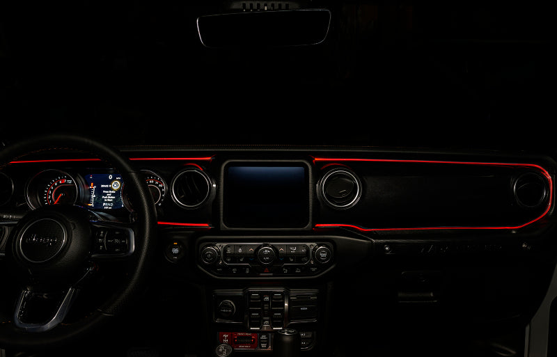 ORACLE Lighting Jeep Wrangler JL / Gladiator JT ColorSHIFT Fiber Optic LED Interior Kit Light Accessories and Wiring ORACLE Lighting