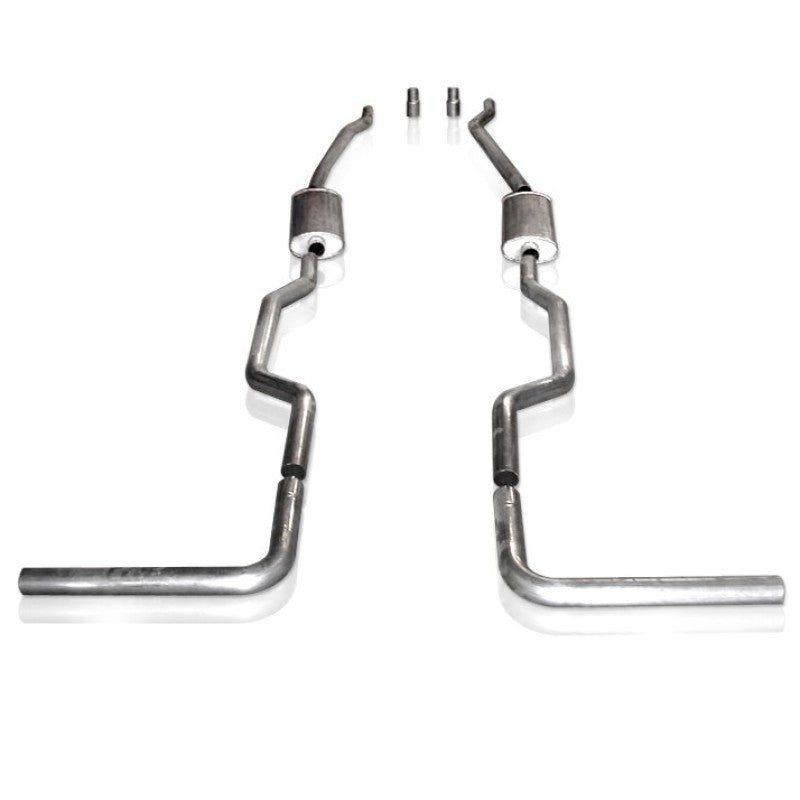 Stainless Works Chevy/GMC Truck 1967-87 Exhaust 2.5in Turbo Muffler System Catback Stainless Works
