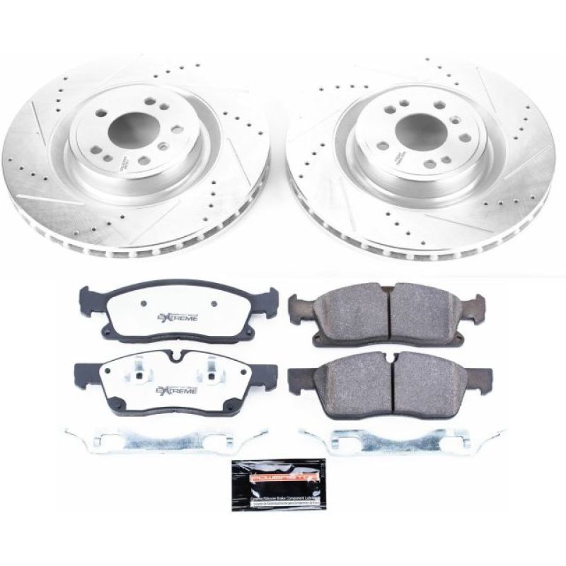 Power Stop 13-16 Mercedes-Benz GL350 Front Z36 Truck & Tow Brake Kit Brake Kits - Performance D&S PowerStop
