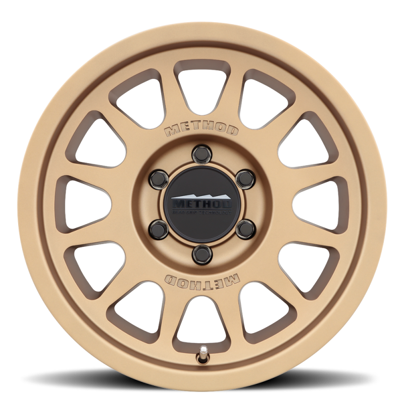 Method MR703 17x7.5 +50mm Offset 6x130 84.1mm CB Method Bronze Wheel Wheels - Cast Method Wheels
