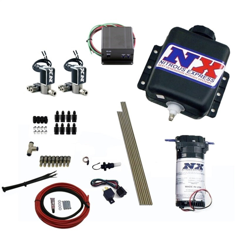 Nitrous Express Direct Port Water Injection 8 Cyl Stage 2 w/Hardlines Water Meth Kits Nitrous Express