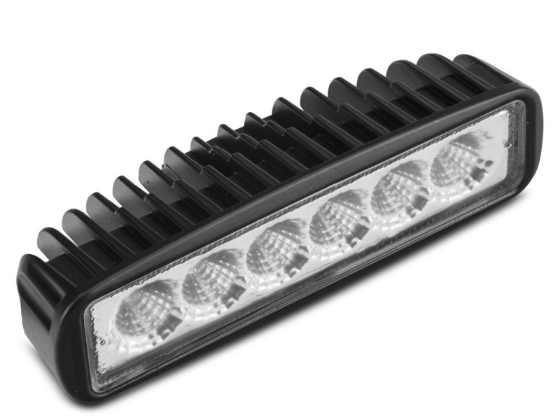 Raxiom 6-In Slim 6-LED Off-Road Light Flood Beam Universal (Some Adaptation May Be Required) Light Bars & Cubes Raxiom