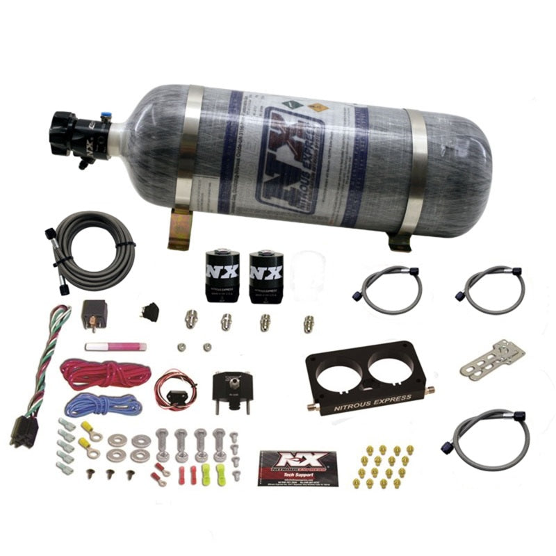 Nitrous Express 96-04 Ford Mustang Cobra 4 Valve (Stock TB) Nitrous Kit (50-300HP) w/Comp Bottle Nitrous Systems Nitrous Express