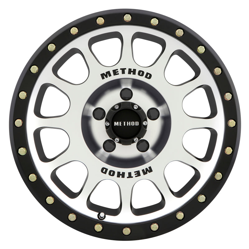 Method MR305 NV 17x8.5 0mm Offset 5x5.5 108mm CB Machined/Black Street Loc Wheel Wheels - Cast Method Wheels