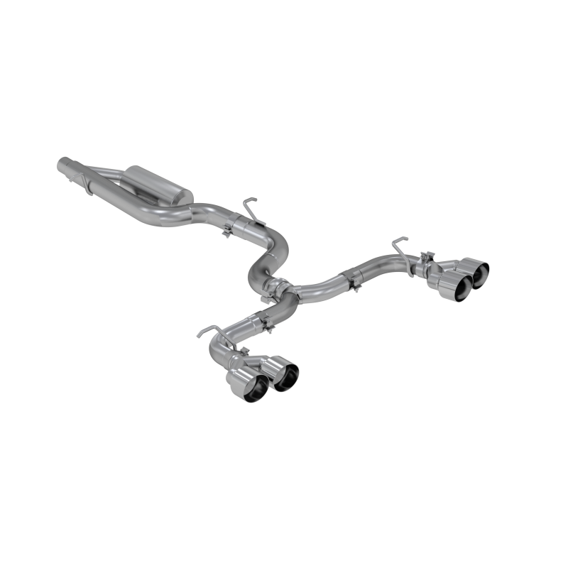 MBRP 15-19 VW Golf R 3in Cat Back Single Exit Exhaust Pro Series w/ Valve Delete - T304 Catback MBRP