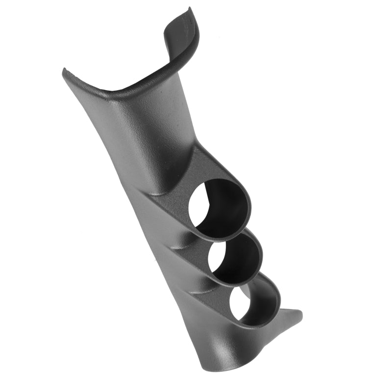 Autometer 92-96 Chevrolet Caprice Classic 2-1/6in A-Pillar Triple Gauge Pod - Black Gauge Pods AutoMeter