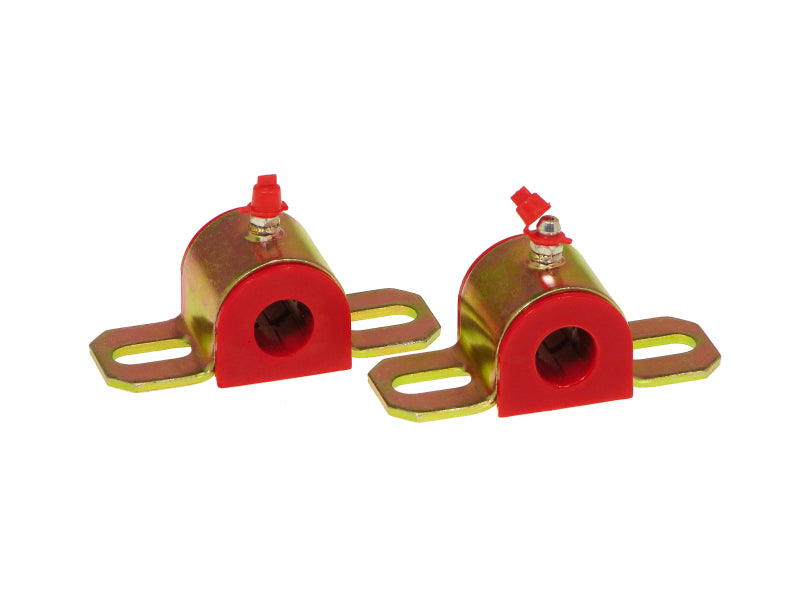 Prothane Universal Greasable Sway Bar Bushings - 17MM - Type A Bracket - Red Sway Bar Bushings Prothane