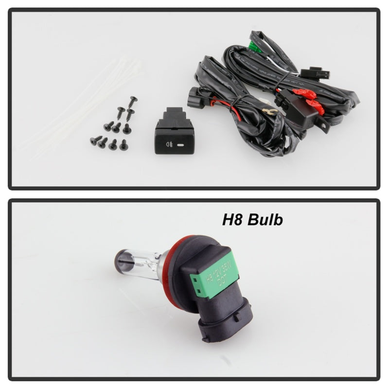 Spyder Honda Odyssey 2018-2020 OEM Fog Light W/OEM Style Switch - H8 (Included) - Clear Fog Lights SPYDER