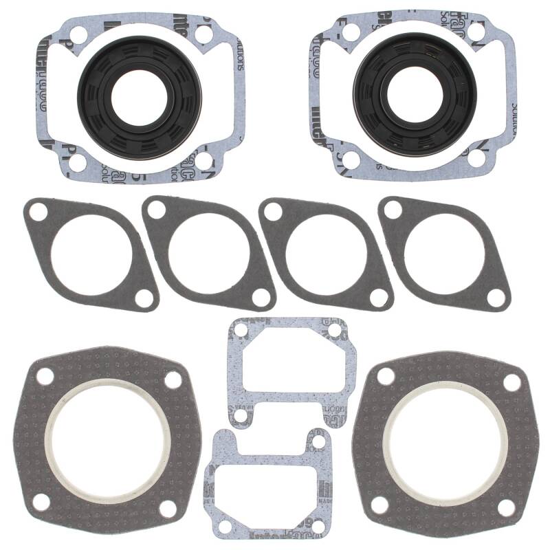 Vertex Gaskets 72-73 Arctic Cat EXT 250/El Tigre (Kawasaki) FA/2 Complete Gasket Kit w/ Oil Seals Engine Hardware Vertex Pistons