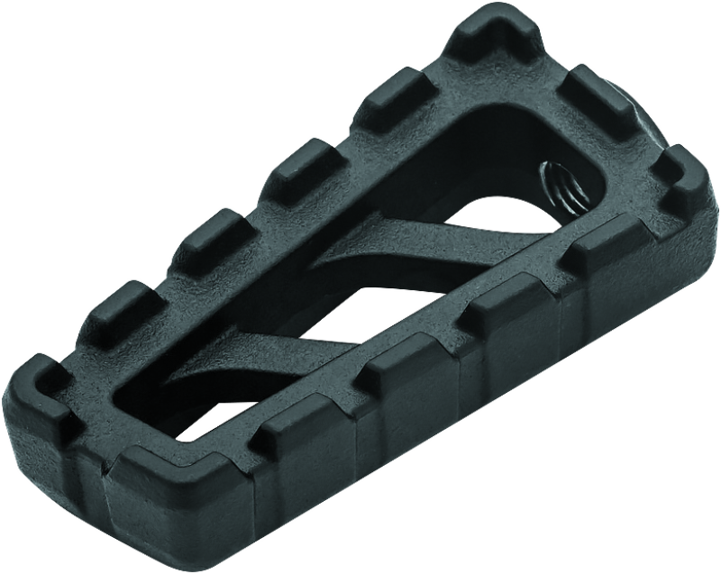 Kuryakyn Riot Shift Peg Satin Black Footpegs Kuryakyn