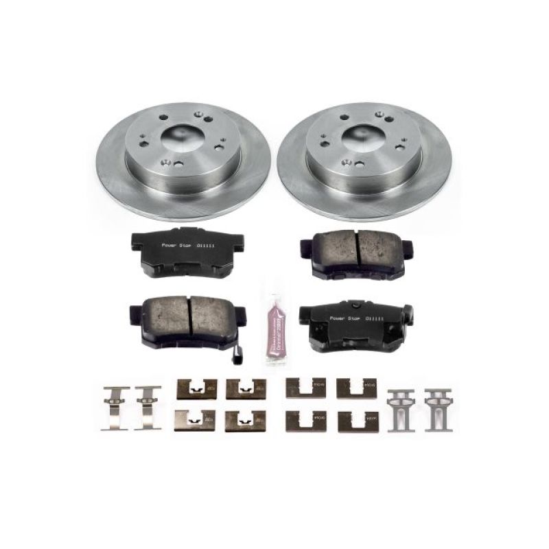 Power Stop 13-15 Acura ILX Rear Autospecialty Brake Kit Brake Kits - OE PowerStop