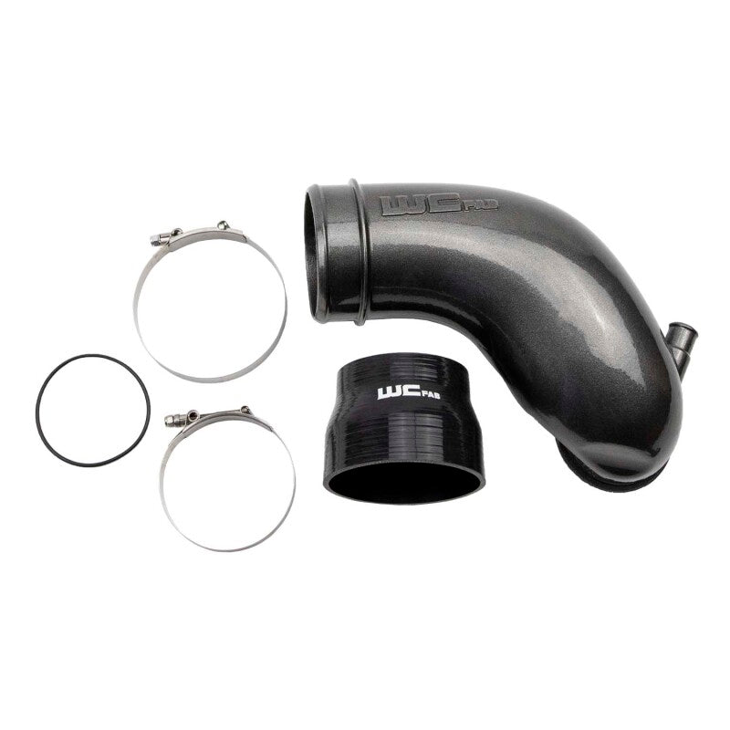 Wehrli 06-10 Chevrolet 6.6L LBZ/LMM Duramax 3.5in Intake Horn - Illusion Purple Air Intake Components Wehrli