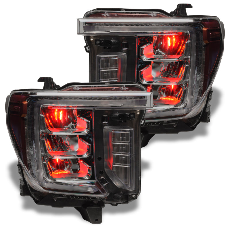 Oracle 19-21 Silverado/Sierra 1500 RGB Demon Eye Headlight Kit - w/o Controller Headlights ORACLE Lighting
