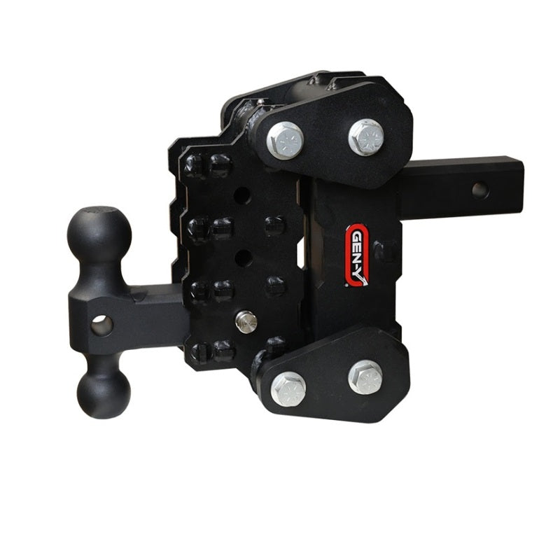 Gen-Y Phantom-XT 2in Solid Shank 4.25in Drop 1K TW 10K Hitch w/GH-031 Dual-Ball Mount Hitch Receivers GEN-Y Hitch