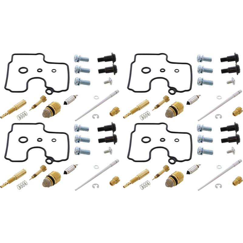 All Balls Racing 90-96 Kawasaki EN500 Vulcan Carburetor Rebuild Kit Carburetor Rebuild Kits All Balls Racing