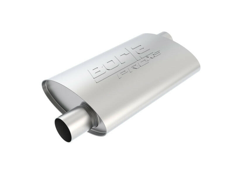 Borla Pro-XS 2.25in Tubing 14in x 4in x 9.5in Oval Offset/Offset Muffler Muffler Borla