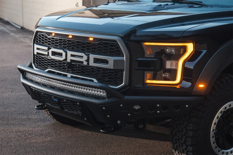 Addictive Desert Designs 17-18 Ford F-150 Raptor Stealth R Front Bumper Bumpers - Steel Addictive Desert Designs