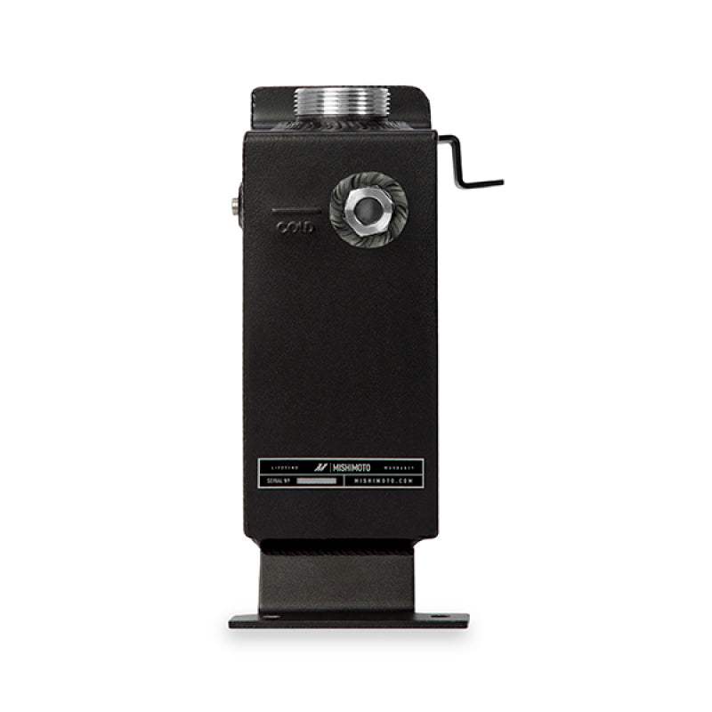 Mishimoto 99-03 Ford 7.3L Powerstroke Aluminum Degas Tank - Micro-Wrinkle Black Cooling Packages Mishimoto