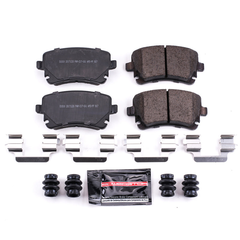 Power Stop 05-11 Audi A6 Quattro Rear Z23 Evolution Sport Brake Pads w/Hardware Brake Pads - Performance PowerStop