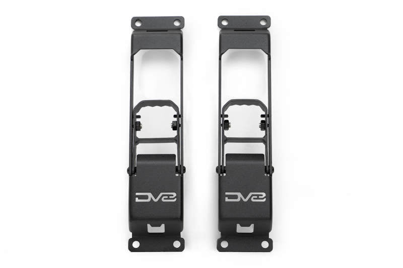 DV8 Offroad 07-23 Jeep Gladiator/Wrangler JT/JK/JL Hinge Mounted Step Side Steps DV8 Offroad