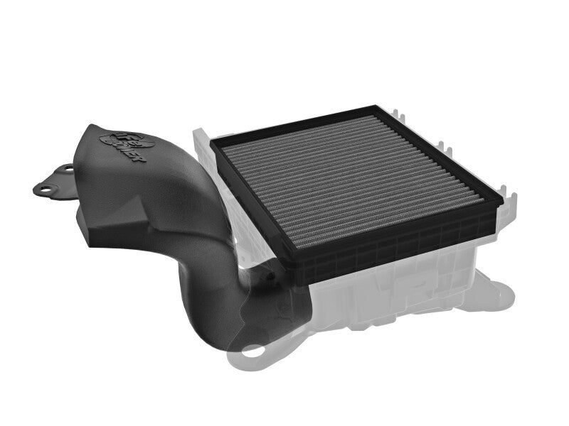 aFe 19-23 Ford Ranger L4-2.3L (t) Dynamic Air Scoop w/ Pro DRY S Filter (D.A.S. PLUS) Air Intake Components aFe