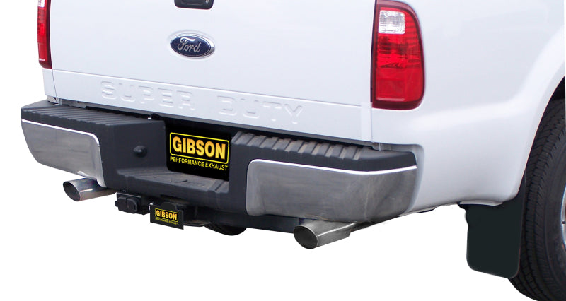 Gibson 2016 Ford F-250 Super Duty XL 6.2L 2.5in Cat-Back Dual Split Exhaust - Stainless Catback Gibson