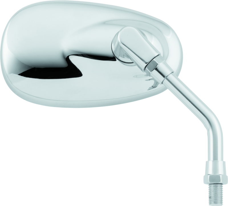 BikeMaster Universal Mini Mirror 10mm - Each - Chrome Side Mirrors BikeMaster