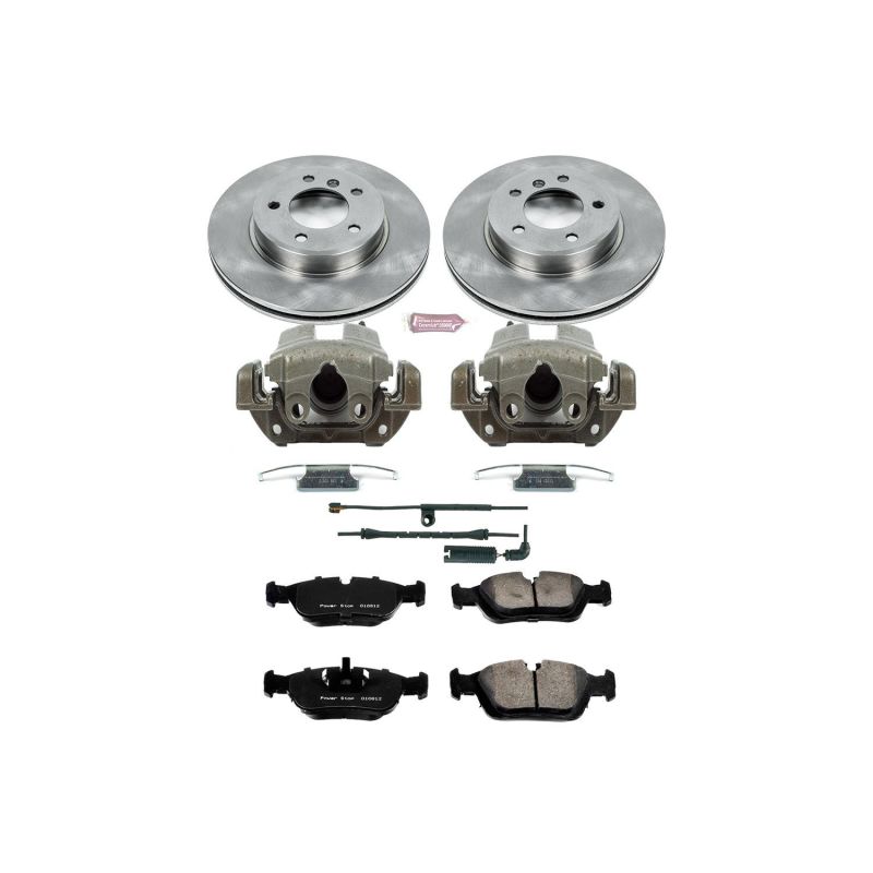 Power Stop 2000 BMW 323i Front Autospecialty Brake Kit w/Calipers Brake Kits - OE PowerStop