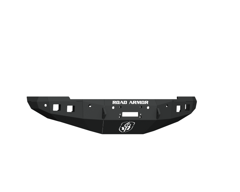 Road Armor 16-18 Ram 2500 Stealth Front Winch Bumper w/6 Sensor Holes - Tex Blk Bumpers - Steel Road Armor