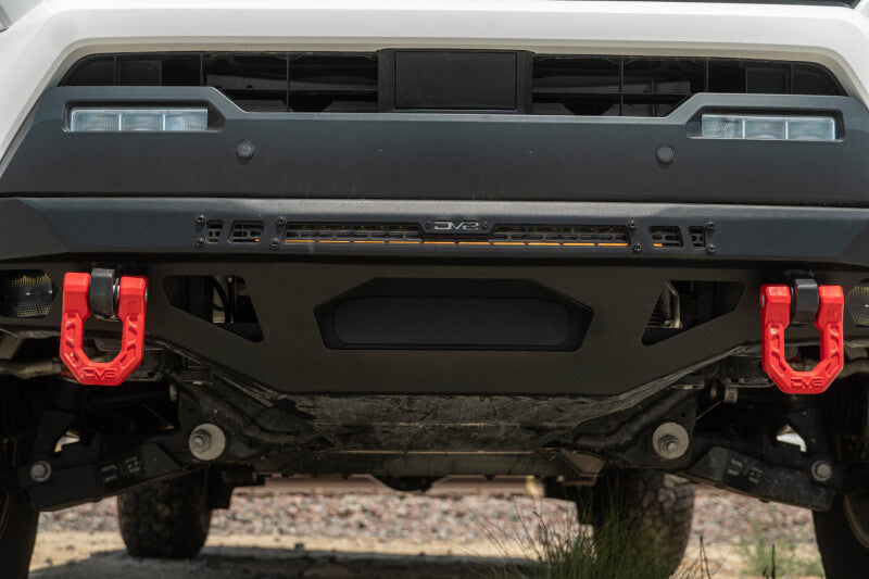 DV8 Winch Fairlead Cover Plate - Micro Texture Black Winch Accessories DV8 Offroad