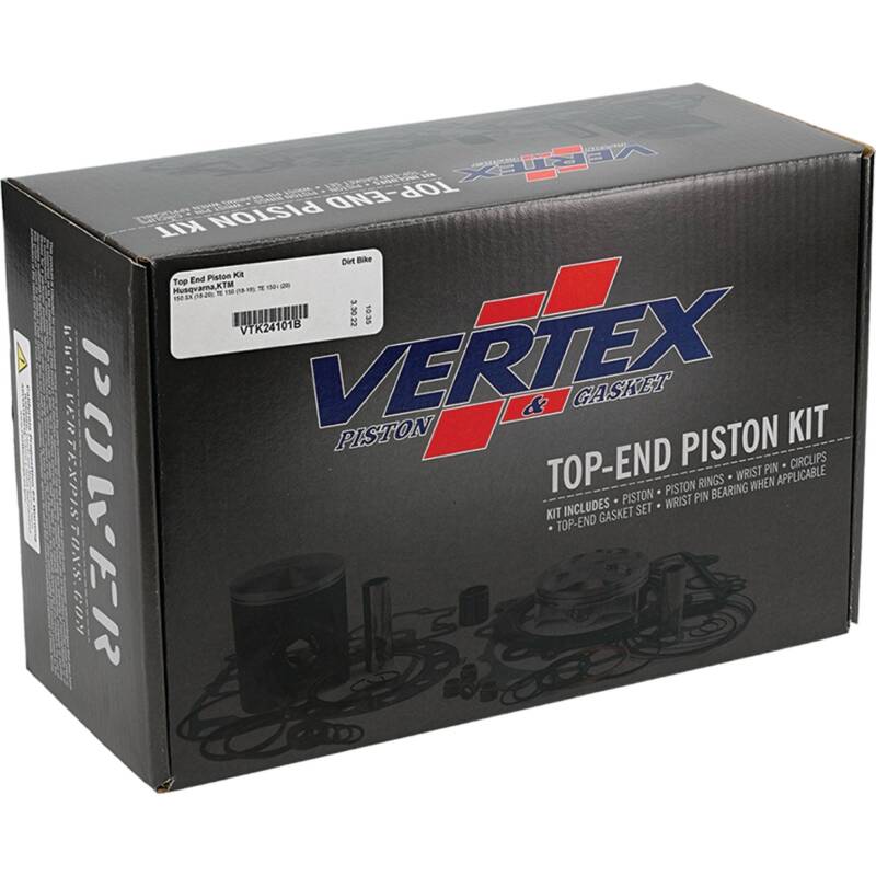 Vertex Piston 18-22 KTM 150 SX 150cc Top End Piston Kit Piston Sets - Powersports Vertex Pistons