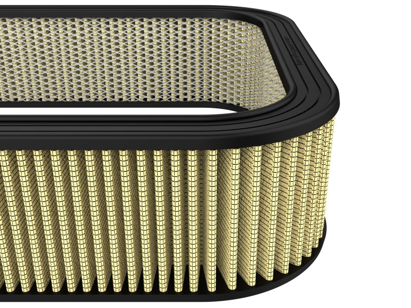aFe Magnum FLOW Custom Air Filter 20-1/4 IN L x 16-3/8 IN W x 5-1/4 IN H w/ Expanded Metal Air Filters - Universal Fit aFe