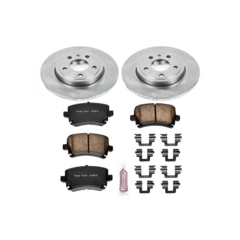 Power Stop 05-09 Audi A4 Rear Autospecialty Brake Kit Brake Kits - OE PowerStop