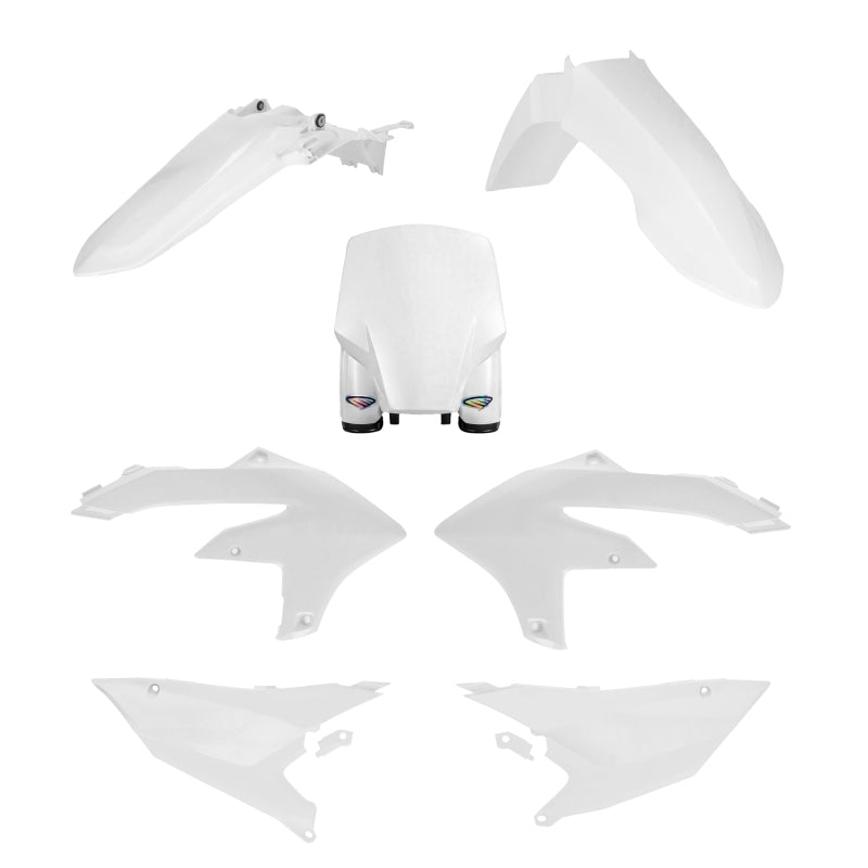 Cycra 2026 Yamaha YZ450F 5 pc Body Kit - White Plastics Cycra
