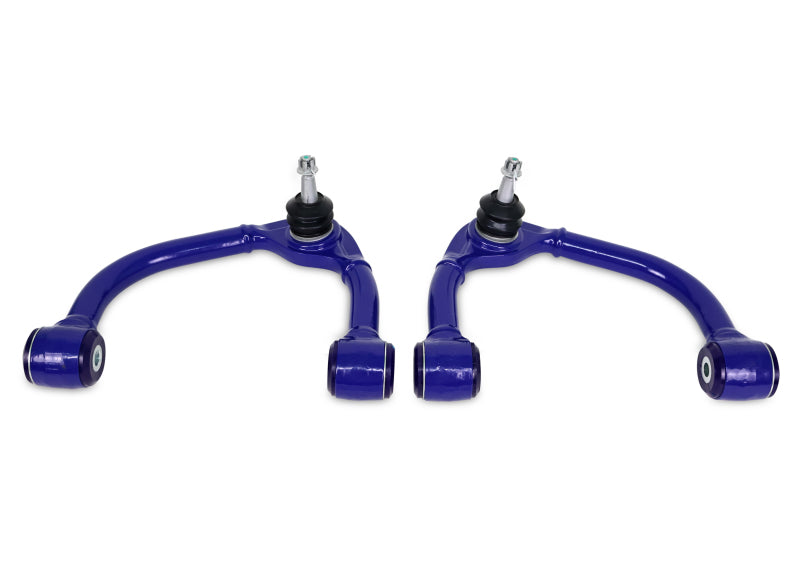 Superpro 2021+ Ford F150 Fixed Offset Front Upper Control Arm Set Control Arms Superpro