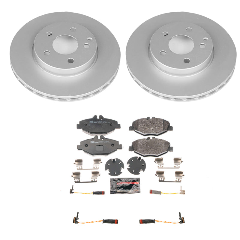 Power Stop 2006 Mercedes-Benz E320 Front Euro-Stop Brake Kit Brake Kits - OE PowerStop