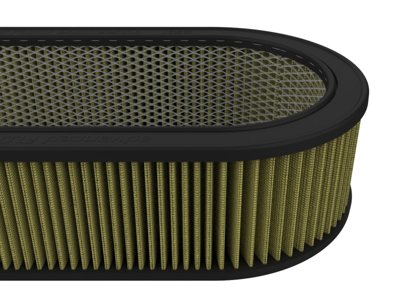 aFe Magnum FLOW Custom Air Filter 18-1/8 IN L x 7-1/4 IN W x 4-1/8 IN H w/ Expanded Metal Air Filters - Universal Fit aFe