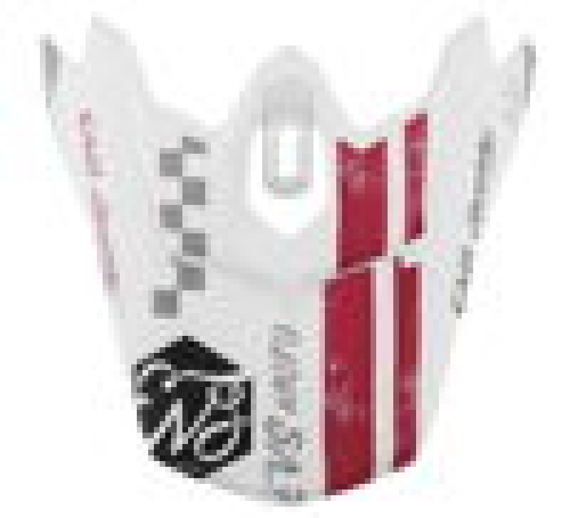 EVS T3 Fury Visor - Matte White Helmets and Accessories EVS