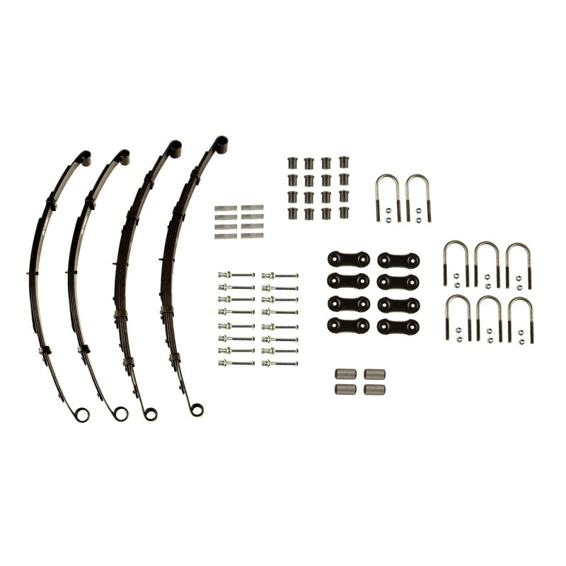 Omix Leaf Spring Kit W/O Shocks- 87-95 Jeep Wrangler Leaf Springs & Accessories OMIX